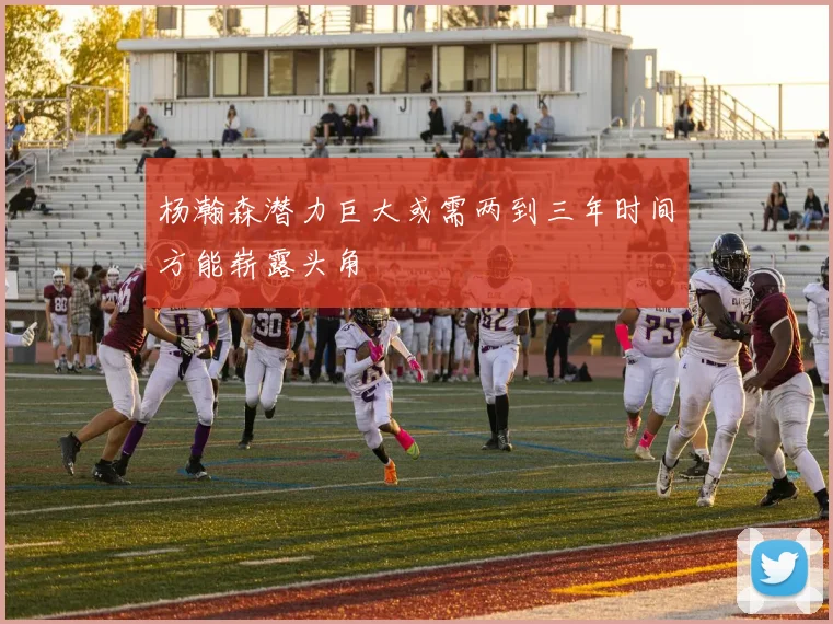 杨瀚森潜力巨大或需两到三年时间方能崭露头角